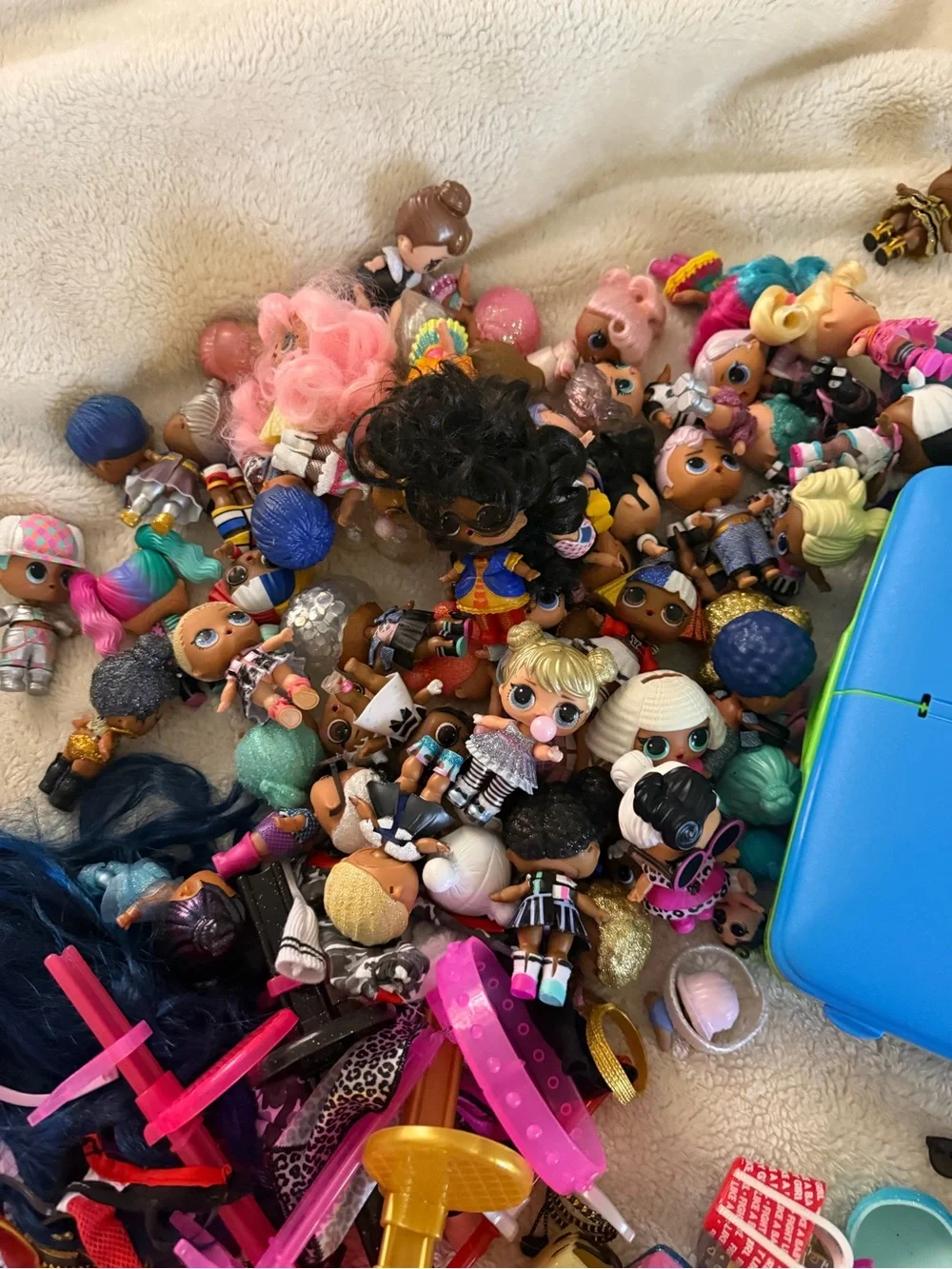 L.O.L. Surprise! Dolls Assortment with Red, Blue, Pink & Orange Hair
